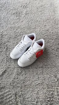 Nike SB Dunk Low Supreme 95 White Metallic Silver - 4