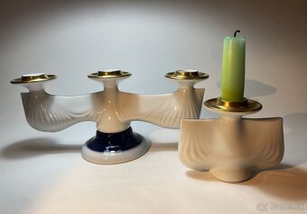 Porcelánový svietnik - 4