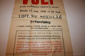 Reklamný  plágát  CIRKUS  VOLF - 4