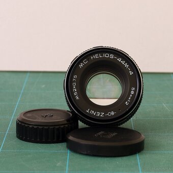 Predám MC Helios 44M-4 v top stave, ako nový, M42 - 4