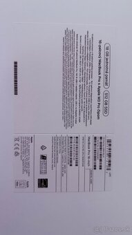 Predám McBook pro 16” 16GB/512GB SSD M3 čip - 4