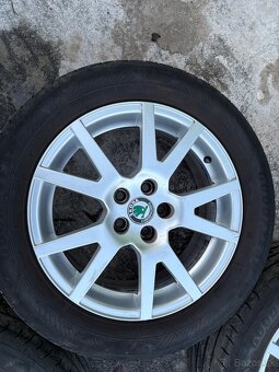 Spider 5x100 r16 letne pneu GoodYear 205/55 r16 - 4