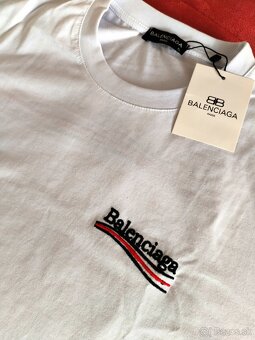 BALENCIAGA biele vysite loga - 4