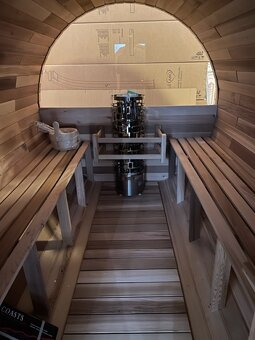 Sauna Fínska z Panoramatickým výhľadom pro 4-6 osôb. - 4