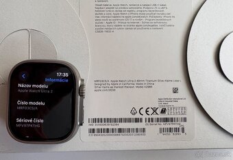 Apple Watch Ultra 2 49mm , Titanium Olive Alpine Loop L - 4