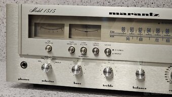 Marantz 1515
Stereophonic Receiver (1978-80) - 4
