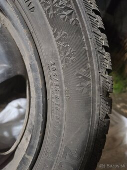 4x ZIMNE pneu DACIA RENAULT r16 orig. FLEX kolesa - 4