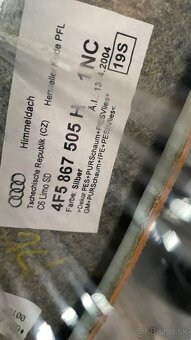 Audi A6 C6 avant / sedan stropnica - 4