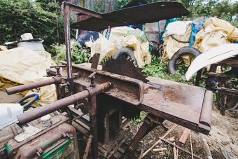 Cirkular na kolajniciach (vyuzivany na stavbu chaty) - 4