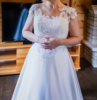 Svadobné šaty 34-40 - 4