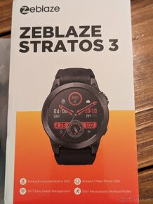 Inteligentné hodinky Zeblaze Stratos 3 (oranžové) GPS amoled - 4