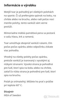 Ergonomický vankúš ISRANUNKEL - 4
