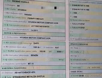 HYUNDAI VELOSTER 1.6 2013 predám motor G4FD, PREVODOVKA, DVE - 4