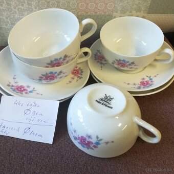 Porcelánové šálky 10+10 - 4