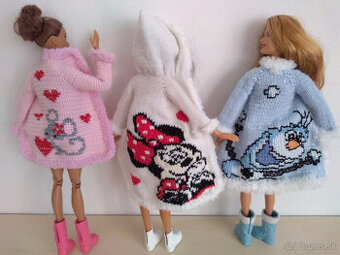 Oblečenie šaty na bábiky Barbie Ken deti Rainbow high LOL - 4