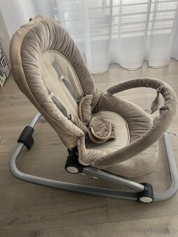 Detské lehátko BO Jungle hnedé - 4