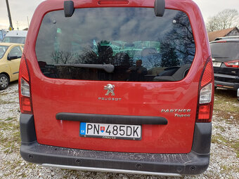 peugeot partner teepee,1,6d,73kw,2018,MT5,kúp.vSR,5miest. - 4