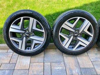 Letná sada org HYUNDAI 4x100 54,1mm 6,5J ET50 205/55 R17 - 4