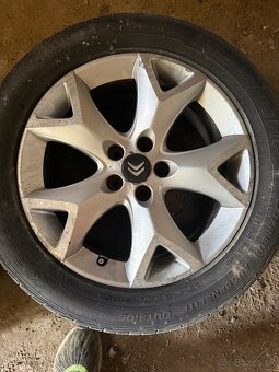 Elektróny Citroën C5 – 5x108 R17 s pneumatikami - 4