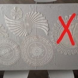 Ručne  háčkované,  vyšívané  dečky ČSSR - 4