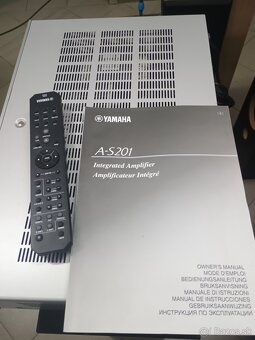 Zosilňovač yamaha a-s201 - 4