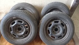 Celoročné pneumatiky 185/60 R14 na diskoch - 4