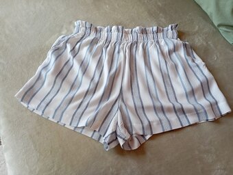 Modrobiele šortky H & M - 4