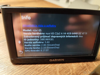 Navigacia do auta zn. Garmin nüvi 65LMT - 4
