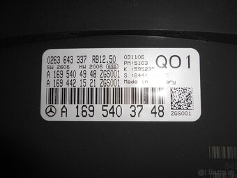 Budiky Mercedes A W169 / benzinové / - 4