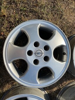 Hliníkové disky 5x110 R15 - 4