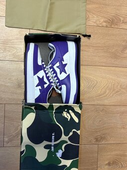 A Bathing Ape Bape Sta White Purple - 4