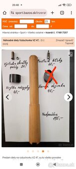 Náhradné diely Vzduchovka VZ 47, - 4