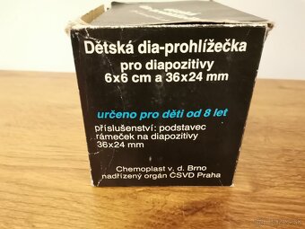DETSKÝ PREHLIADAČ DIAPOZITÍVOV - 4