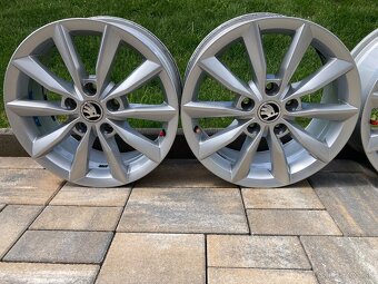Alu disky org ŠKODA MINORIS 5x112 6,5J ET46 R16 - 4