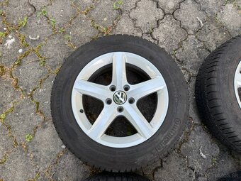 R16 ORIG.ZIMNÍ ALU KOLA 5x112 VW SHARAN 205/60/16 - 4