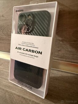 Karbónový kryt na I PHone 15 Pro Max nový - 4