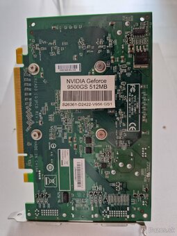 Nvidia Geforce 9500GS 512MB , 2x DVI , pasívne chladenie - 4