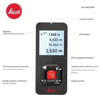 Laserový diaľkomer Laicetl - 4