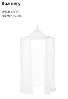 Ikea SOLIG sieťka - baldachýn - 4