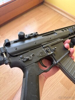 PDW 808 AEG Double Bell Čierna - bez baterky - 4