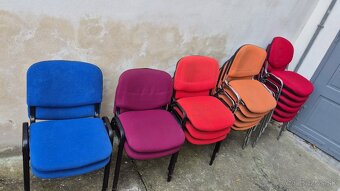 Konferenční/Kancelářské židle – Větší množství, různé barvy - 4