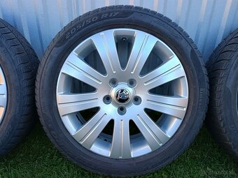 Zimná sada kolies originál Škoda Superb 2, 5x112 R17 - 4