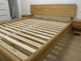 Masívna dubová posteľ Elegant + 2 stolíky zdarma od 730€ - 4
