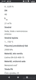 Regulačný ventil - 4