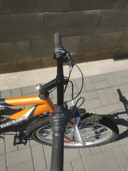 Detsky horsky bicykel Dema 14" oranzovy za 50€ - 4