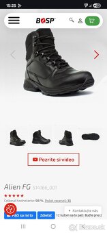 Gore-Tex policajné topánky Alien FG - 4
