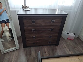 Manzelska postel160x200 + komoda+ nočné stoliky - 4