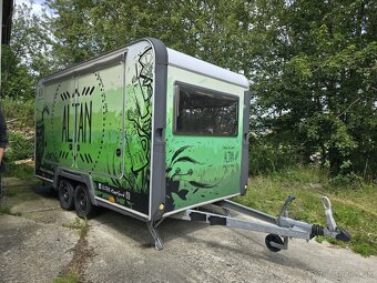 Predajný gastro príves, Food truck, Pojazdné bistro - 4