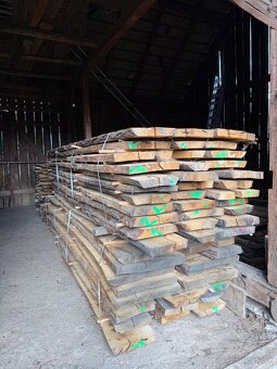 Dubové sušené fošne/ stolárske rezivo - 4