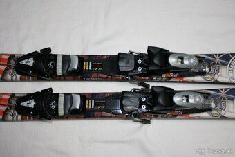 lyže 131 cm , hadia koža , freestyle - 4